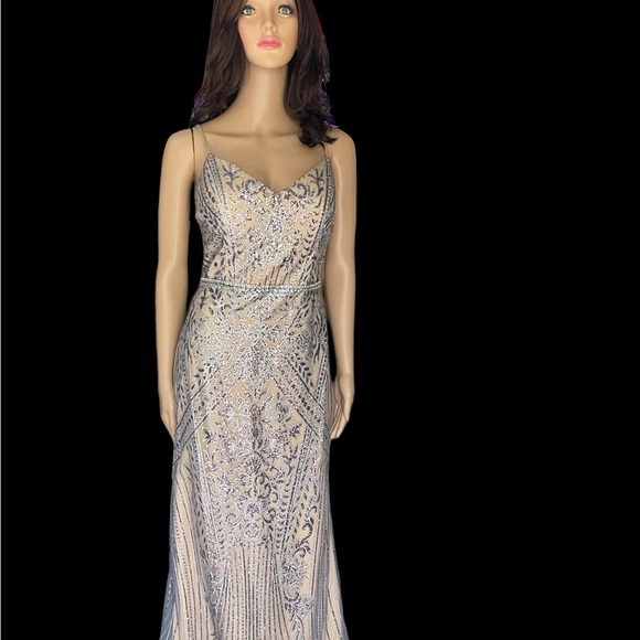 Royal Queen collection embellished gown dress size 12-14 - Picture 9 of 12